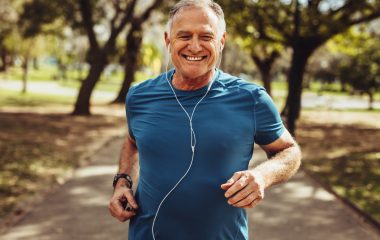 man running